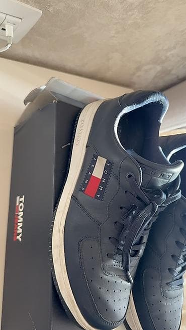 krosovka: Tommy Jeans kişi idman ayaqqabısı - Model: Tommy Jeans Leather Runner — 5