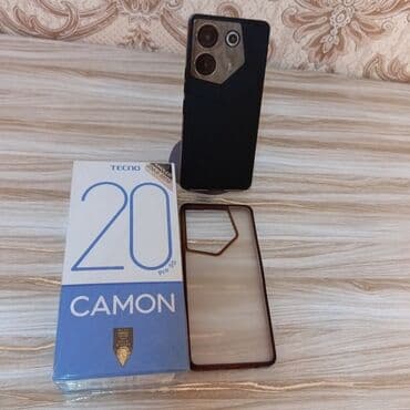 balaca printer: Tecno Camon 20 Pro 5G, 256 GB, rəng - Qara, Sənədlərlə — 6