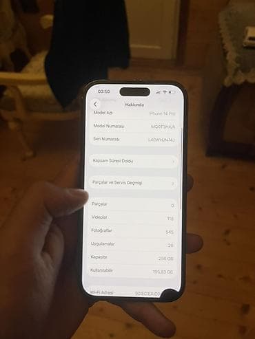 apple 17 pro max: IPhone 14 Pro, 256 GB, Space Gray, Face ID — 8