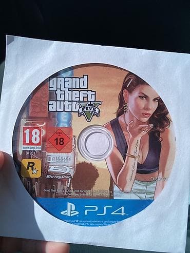 Məhsul: Grand Theft Auto V (GTA V) – PS4 üçün Blu-ray disk