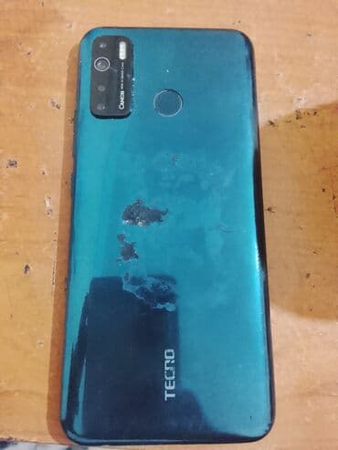 Apple iPhone: Tecno Camon 15, rəng - Mavi, Barmaq izi — 1