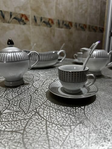 Çaydanlar və qəhvədanlar: Qəhvə dəsti, 12 nəfərlik, Türkiyə — 3