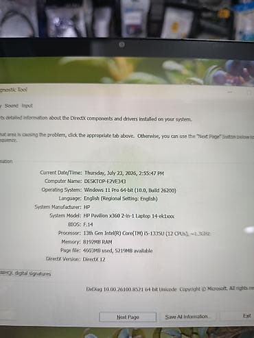 HP: İşlənmiş HP Pavilion, 14 ", Intel Core i5, 512 GB, Ünvandan götürmə, Ödənişli çatdırılma — 8