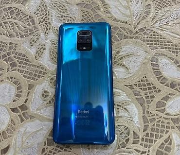 red ayland: Redmi Note 9S, 128 GB, rəng - Göy, Barmaq izi — 1