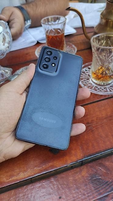 modul bluetooth: Samsung Galaxy A52, rəng - Mavi, Barmaq izi — 1