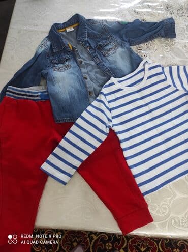 pijama destleri: 6-9 ay oglan uchun. Seliqeli geyilib. Chatdirilma ancaq evin — 2