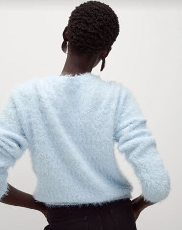 yeni lifcikler: Zərif sviterler - Yumşaq, tüklü teksturaya malik, rahat və isti — 5