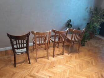 старые стулья: Для гостиной, Б/у, Нескладной, Стул — 11