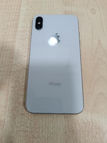 IPhone X, 256 GB, Gümüşü