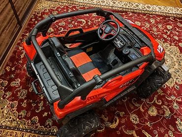 Uşaq üçün elektrik maşınları: Uşaq üçün böyük elektrikli off-road buggy maşın - İki nəfərlik — 6