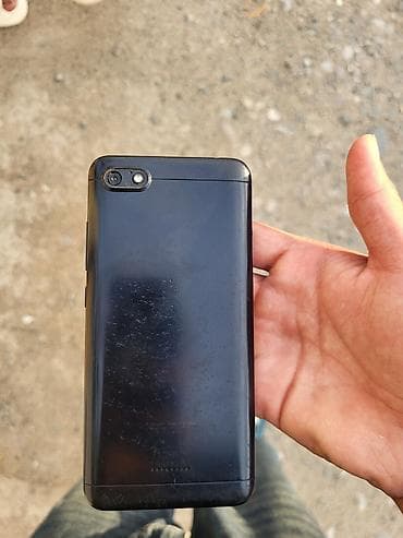 telefonlar nokia: Redmi 6A, 32 GB, rəng - Qara, İki sim kartlı — 2