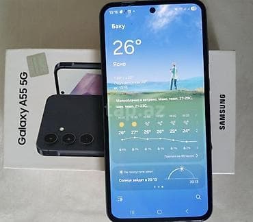Samsung Galaxy A55 5G, rəng - Mavi