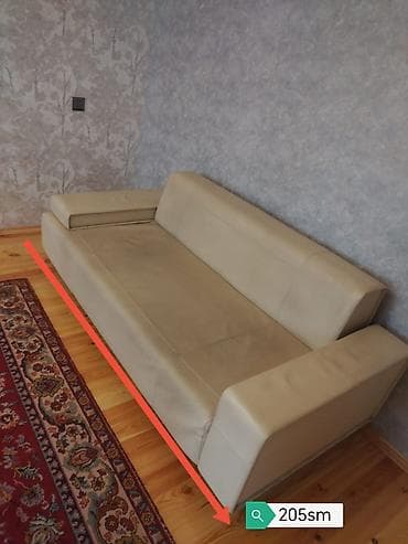 Divan, 2 kreslo, Bazasız, Açılmayan — 2