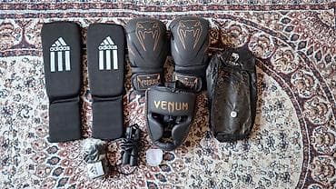 şiş cantası: Döyüş idmanları üçün tam dəst – Adidas və Venum - Adidas qamış — 1