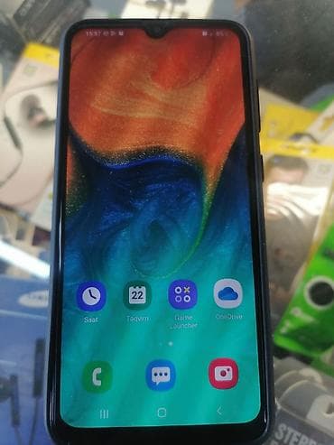 Samsung Galaxy A30, 32 GB, rəng - Qara, Barmaq izi