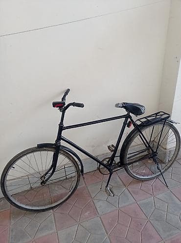 ucuz velosiped: Şəhər tipli klassik velosiped - Rəng: qara - Çərçivə: polad, klassik — 2