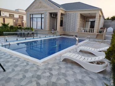 купить дачу в вишневке в баку: Новханы, 200 м², 4 комнаты, Артезианский колодец, Интернет, Телефон — 7