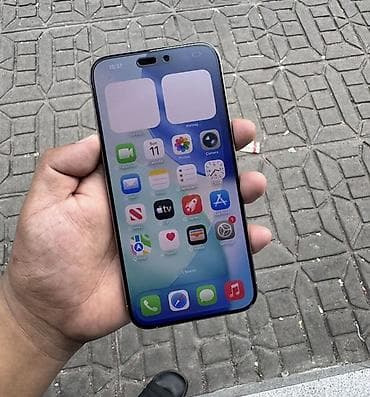 18 pro max: IPhone 15 Pro Max, 256 GB, Gümüşü, Face ID — 6