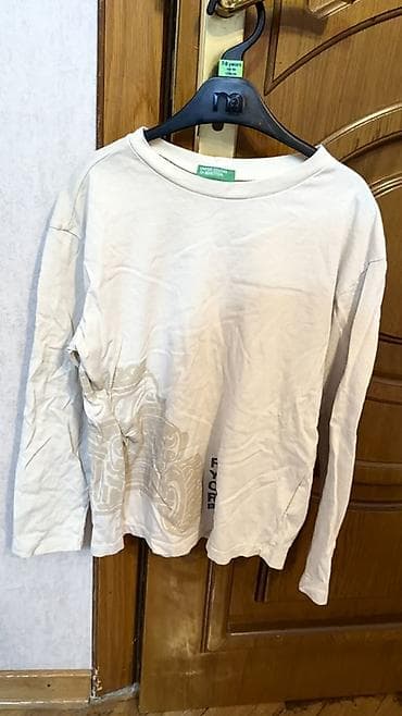 volta vs 1: United Colors of Benetton uşaq köynəyi - Model: uzunqol, crew-neck - — 3