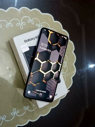 телефон флай металлический корпус: Samsung Galaxy A32, 128 GB, rəng - Qara, Zəmanət, Sensor, Barmaq izi — 7