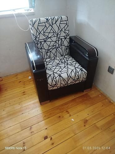 kafe ucun stol stul: Divan, Açılan, Bazalı, Parça — 2