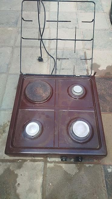 Elektrik sobası Stolüstü, 4 gözlü, İşlənmiş