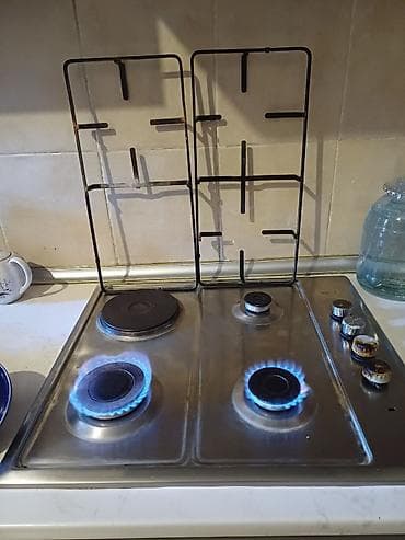 plitə: Qarışıq sobası Stolüstü, 4 gözlü, İşlənmiş — 4