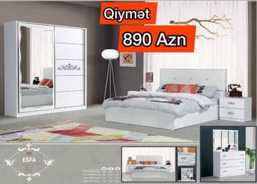 купить двуспальная кровать: Двуспальная кровать, Азербайджан, Новый — 23