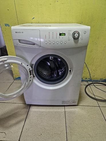 Məişət texnikası: Paltaryuyan maşın Samsung, 6 kq, İşlənmiş, Avtomat, Qurutma var, Kredit yoxdur, Ödənişli çatdırılma — 3