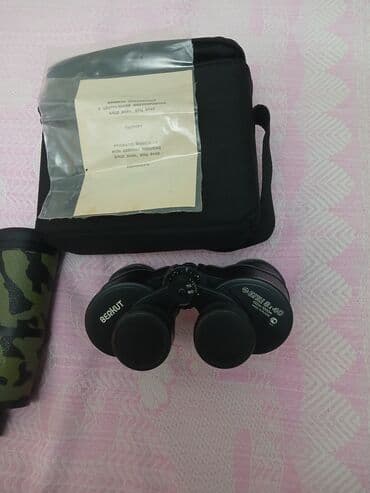 kask qiymetleri: BLIIC6 8x30 markalı, qara rəngli, keyfiyyətli optikaya sahib binokl — 14