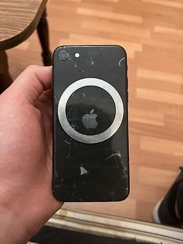iphobe se 2016: IPhone SE 2020, 64 GB, Qara, Barmaq izi — 7