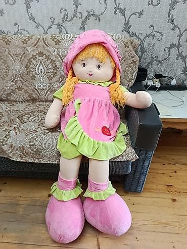 toy sacları: Nəhəng yumşaq oyuncaqlı kukla - Ölçü: 1.30 m hündürlük (1.30 sm — 2