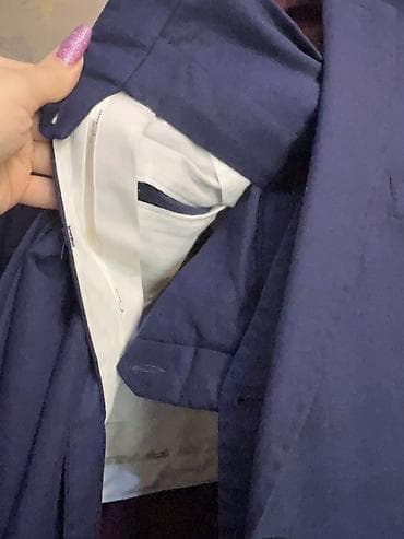 Верхняя одежда: Kişi kostyum pencəyi - Rəng: tünd maviyə çalan navy - Klassik, dar — 5