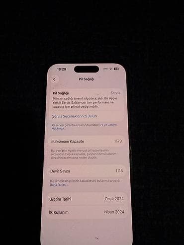 iphone adapter: IPhone 15 Pro, 128 GB, Natural Titanium, Face ID — 3