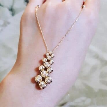 Boyunbağı, Pandora, Sarı qızıl, 585 Əyar, 248 g