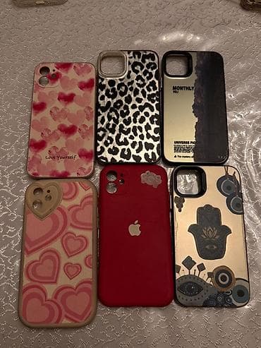 Məhsul: iPhone üçün müxtəlif dizaynlı telefon qabları dəsti Təsvir: -