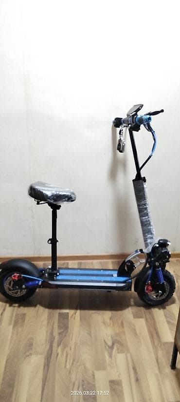 скутер электрический: Elektrik skuter – oturacaqlı, güclü işıqlanma və böyük displeyli — 2
