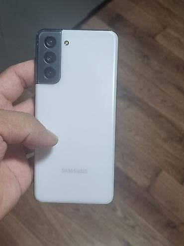 Mobil telefon və aksesuarlar: Samsung Galaxy S21, 128 GB, rəng - Boz, Face ID — 5