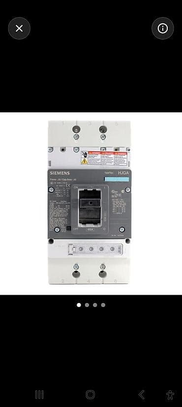 Siemens Elektrik avtomat, 3 faza