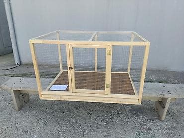 heyvan bazari: Teze yixilma boyuk olcuku qefes.alti setka ustu padnoslu ve yerden — 4