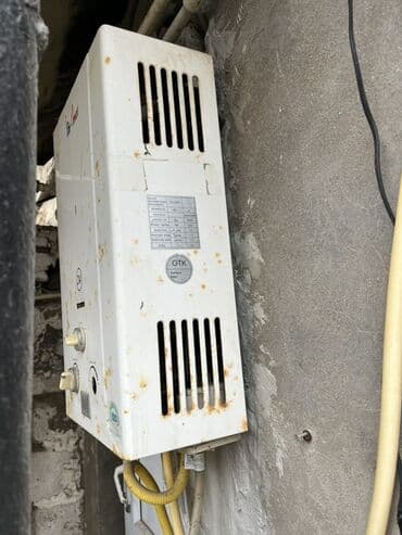 Устройства для борьбы с вредителями: Termet qaz su qızdırıcısı (geysir) - Divara quraşdırılan model - — 2