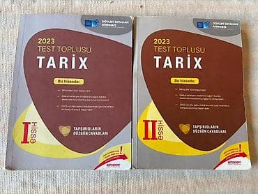 test book: 2023 DİM “Tarix” test toplusu – I və II hissə Dövlət İmtahan — 1