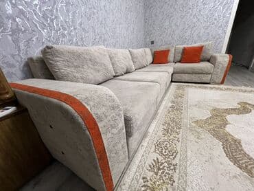 Ev üçün digər mallar: Künc divan, Açılmayan, Bazasız, Parça, Çatdırılma yoxdur — 5