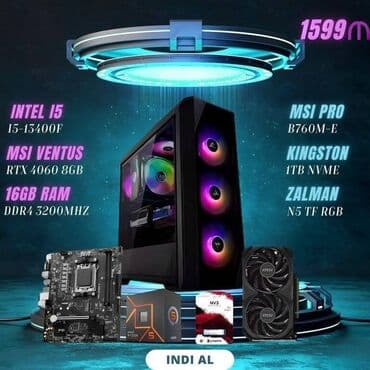 ssd qiyməti: Intel i5 13400F PC 💳➡BirKart⬅💳 3Ay ⏩569.0Azn❗ 6Ay ⏩294.5Azn❗ 12Ay — 1