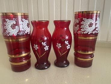 natural halı: Vaza dəsti — 3