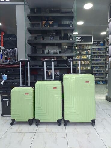 yol cantası: Polikarbonatdan hazirlanib. S-120m. M-160m. L-200m Camadan — 1