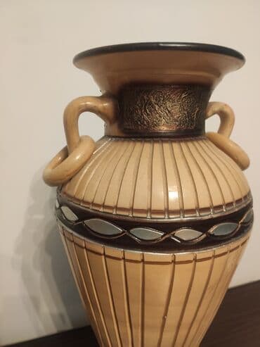 вазы для фруктов и конфет: Антикварная ваза, 1954 год, Италия — 4