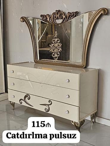 taxta komod: Termo komod güzgü ilə – klassik dizayn*115₼ Termo satılır* *Catdırlma — 1