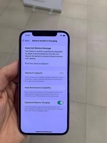 işlenmiş iphone: IPhone 12, 128 GB, Face ID — 3