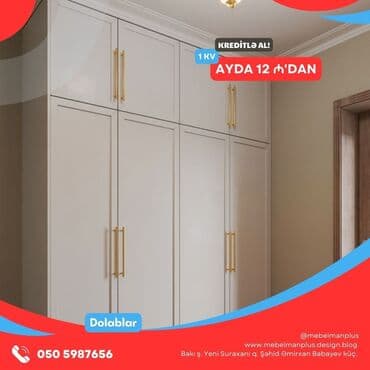 metbex şkafı: Modern dolablar KREDİTLƏ Dolabları indi kreditlə əldə, edə — 17